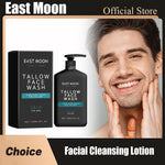 Nettoyant visage homme 120ml East Moon anti-acné points noirs contrôle sébum
