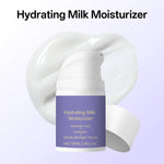 Hydrating Milk Moisturizer 50ml Deep Moisture Cream Shea Butter & Glycerin Repair Barrier Fade Fine Line Non-Greasy for All Skin